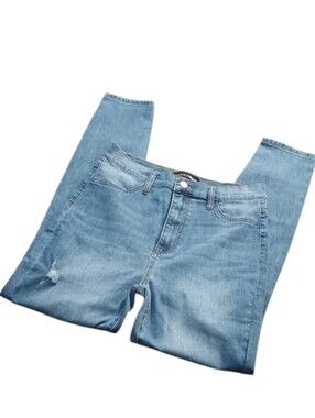 Dakota Ripped High Rise Stretch Skinny Jeans